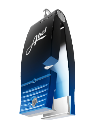 Abel Nippers - Blue/Black Fade - Abel Logo