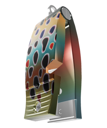 Abel Nippers - Native Brown/Native Rainbow - Abel Logo