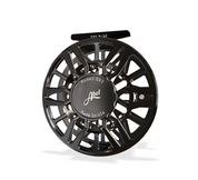Abel SDS 9/10 Fly Reel - Ported Black Finish / Black Knob & Black Handle
