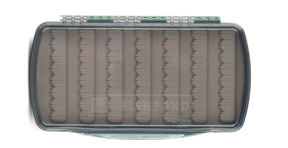 Fishpond Tacky Pescador Fly Box - Medium - LowPro - Clear - Smoke Grey