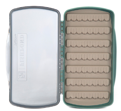 Fishpond Tacky Pescador Fly Box - Medium - LowPro - Clear - Smoke Grey