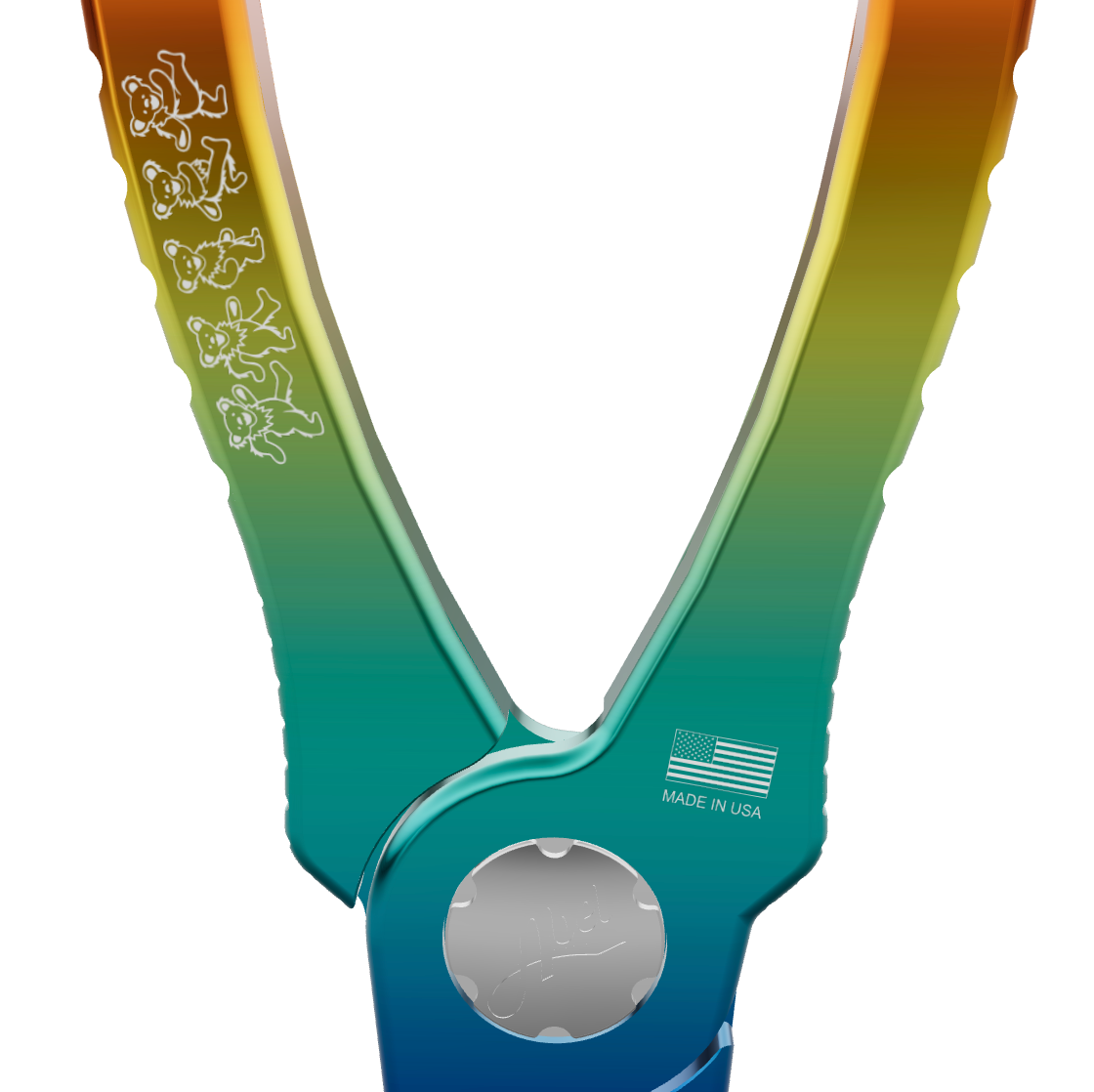 Abel Pliers - Baja Fade/Baja Fade with Greatful Dead Dancing Bears Engraving