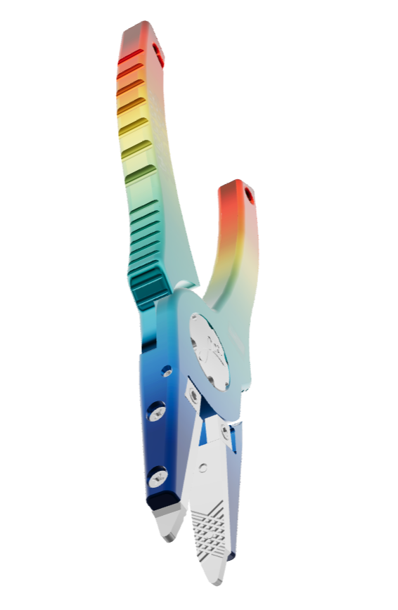 Abel Pliers - Baja Fade/Baja Fade with Greatful Dead Dancing Bears Engraving