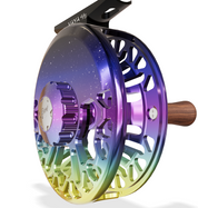 Abel Vaya 4/5 Ported - Northern Lights Fade with Northern Lights Drag Knob and Walnut Handle