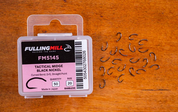Fulling Mill Tactical Midge Black Nickel Barbless - FM 5145 50pk