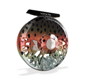 Abel Vaya 5/6 Fly Reel - Native Rainbow / Native Rainbow Drag Knob & Rosewood Handle
