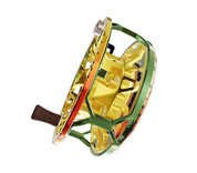 Abel Rove 7/9 Fly Reel - Solid - Golden Dorado Finish & Golden Dorado Drag Knob with