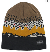 Rep Your Water Brown Trout Mountains  Skull Cap