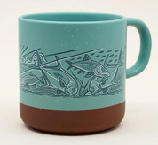 Casey Underoowd The Flats Mug - Blue