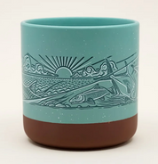 Casey Underoowd The Flats Mug - Blue