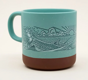 Casey Underoowd The Flats Mug - Blue