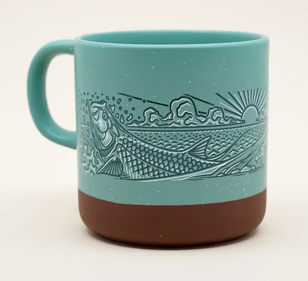 Casey Underoowd The Flats Mug - Blue