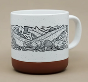 Casey Underoowd Freeding Frenzy Mug - White