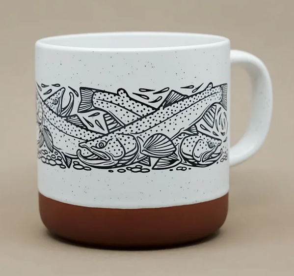 Casey Underoowd Freeding Frenzy Mug - White