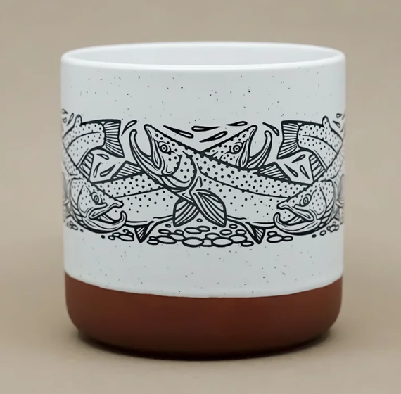 Casey Underoowd Freeding Frenzy Mug - White