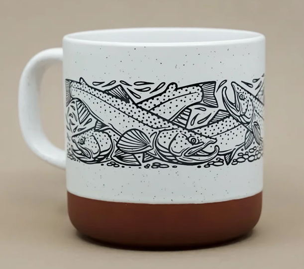 Casey Underoowd Freeding Frenzy Mug - White