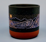 Casey Underoowd Midnight Risers Mug - Black