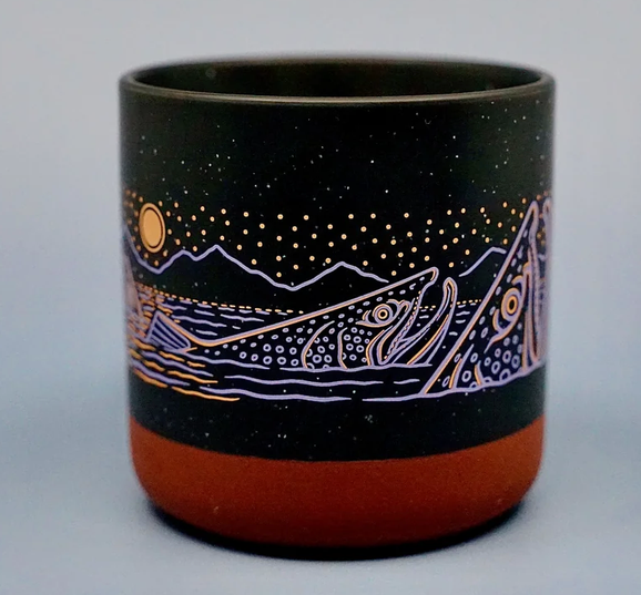 Casey Underoowd Midnight Risers Mug - Black