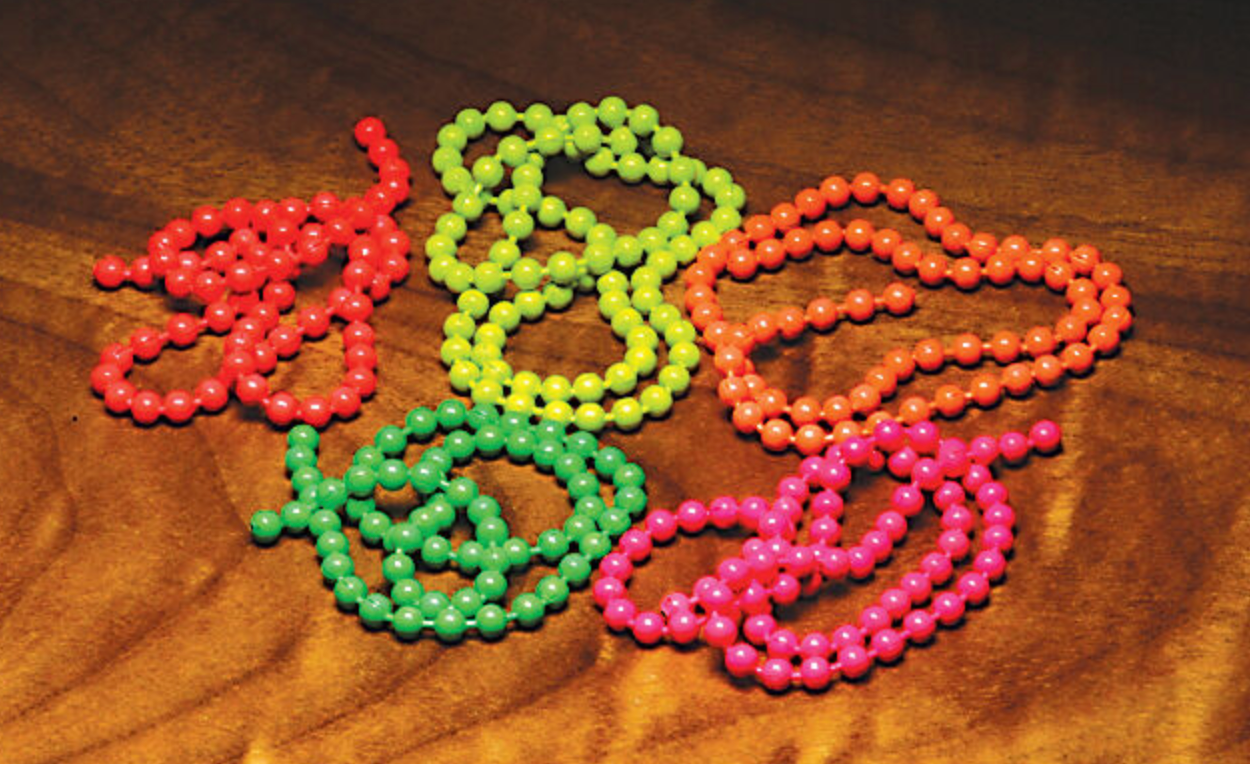 Hareline Flourescent Bead Chain