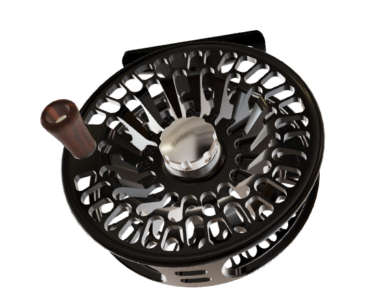 Abel TR 2/3 - Ported Black Finish with Rosewood Handle