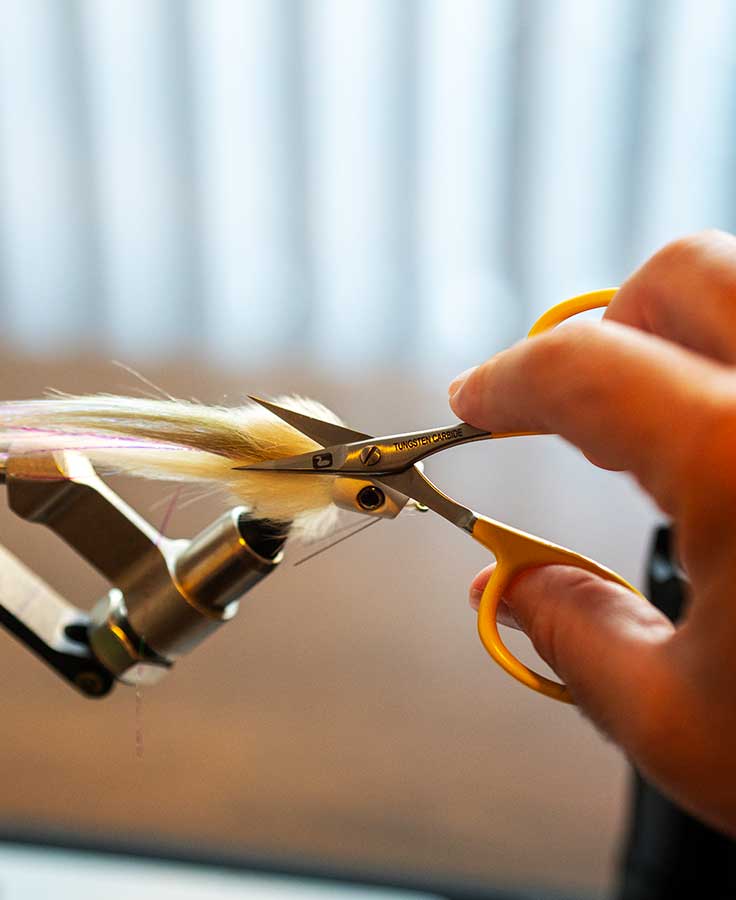 Loon Outdoors Tungsten Carbide Curved Micro Tip Scissors