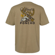 Poncho Outdoors Tan Buck T-Shirt