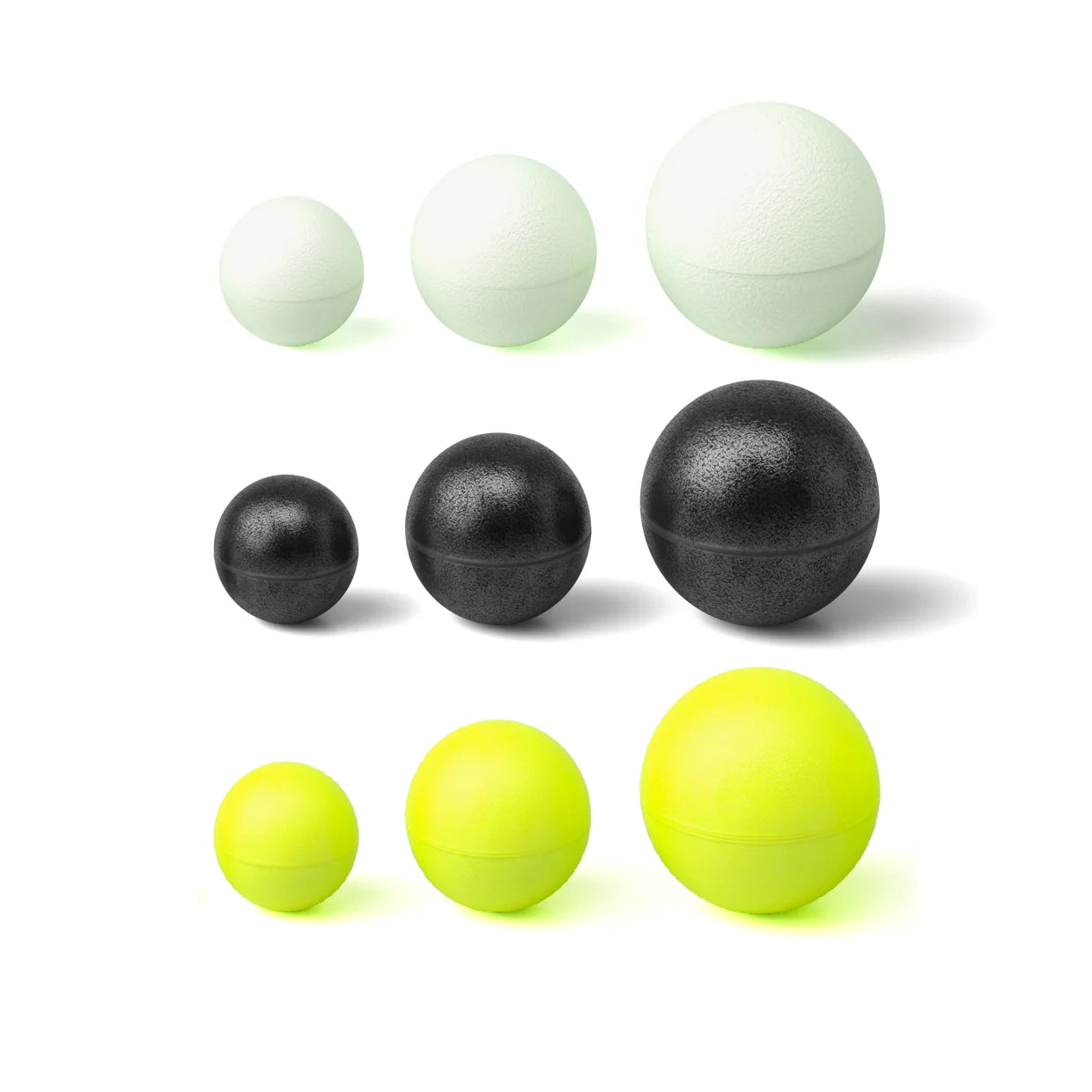Oros Indicator Tech Pack - 9 Pack Glow, Black, Charteuse