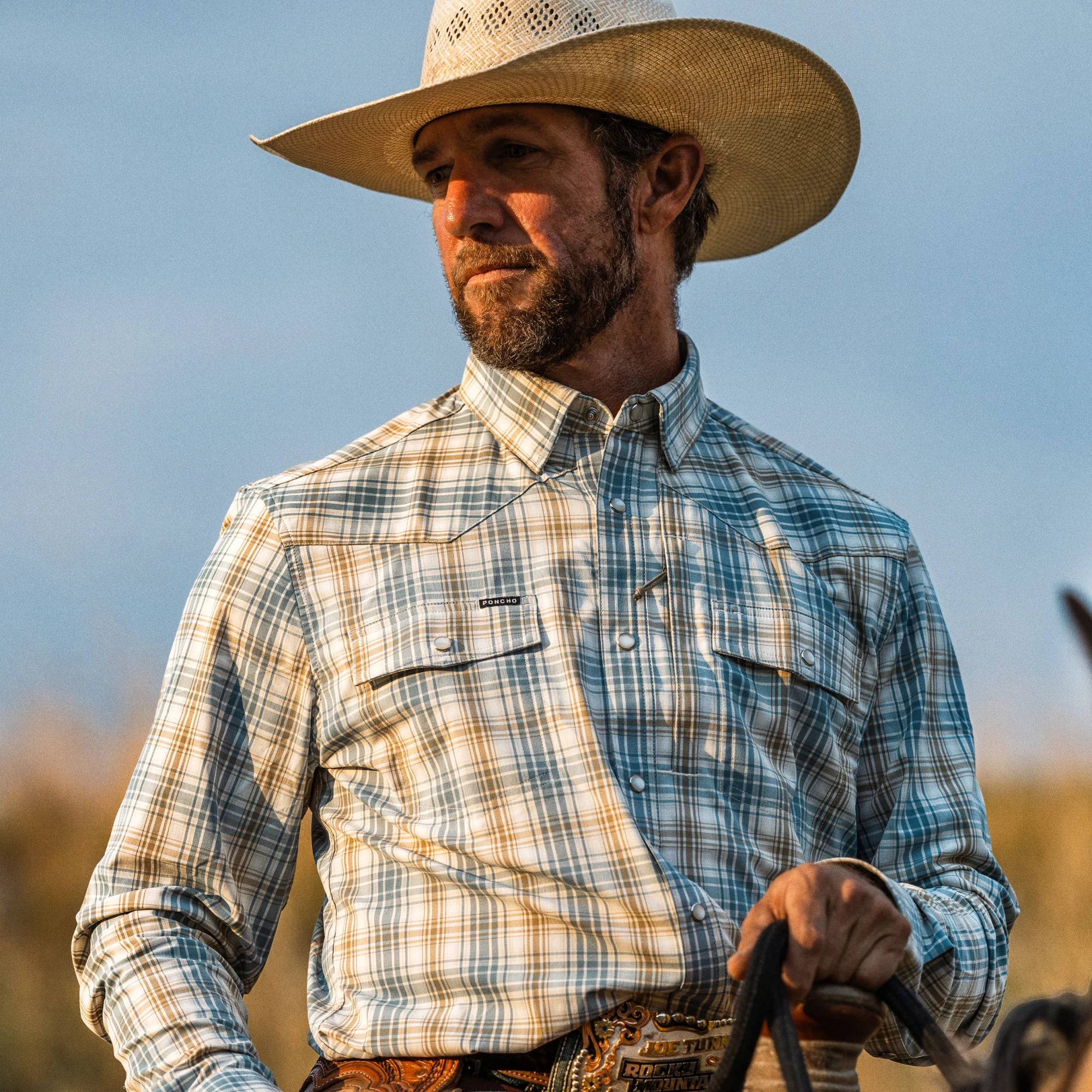Poncho Outdoors Western Long Sleeve - The Brush Country