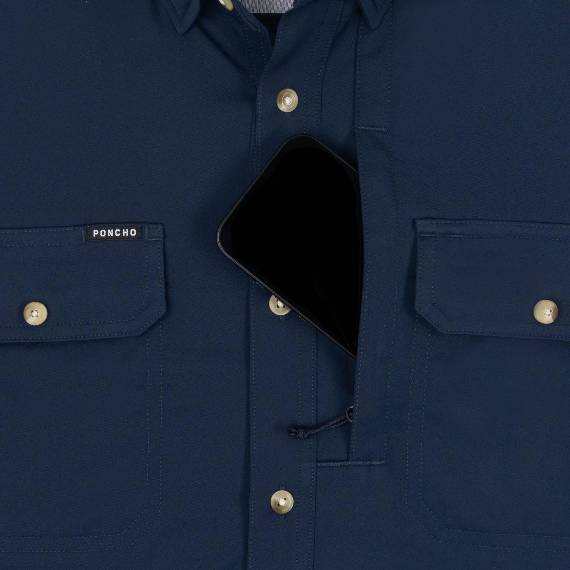 Poncho Outdoors Original Short Sleeve Shirt - The Captain