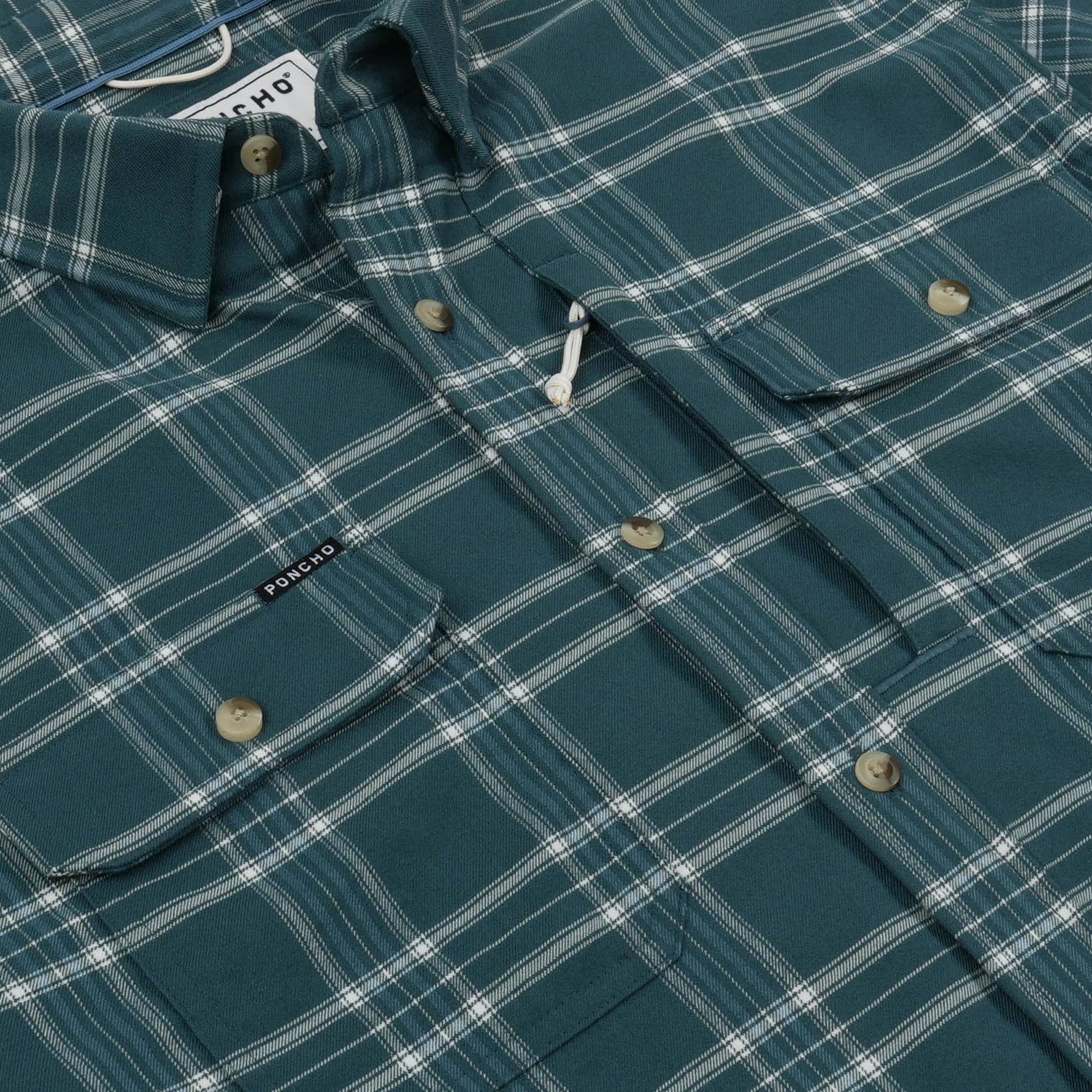 Poncho Outdoors Midweight Performance Flannel - The Codfather