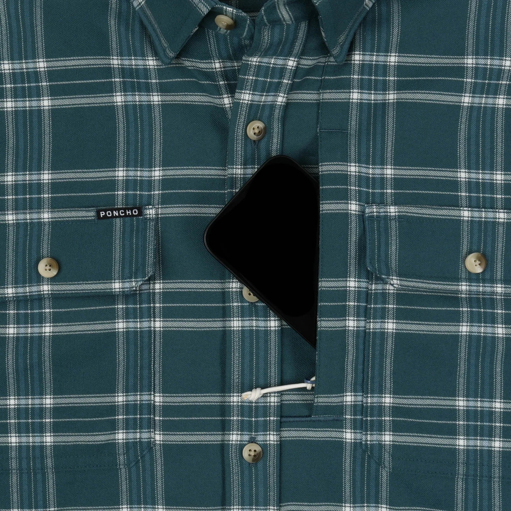 Poncho Outdoors Midweight Performance Flannel - The Codfather