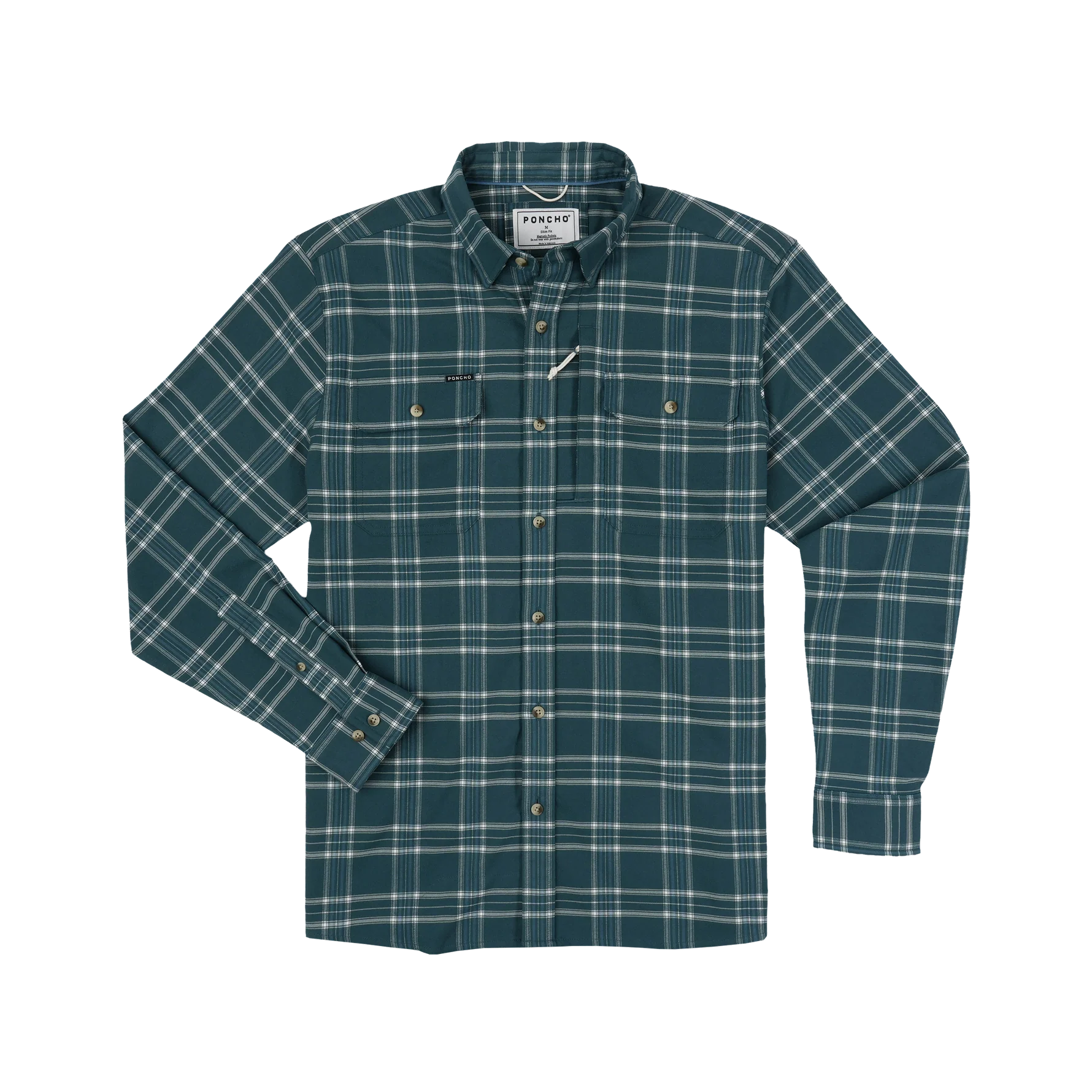 Poncho Outdoors Midweight Performance Flannel - The Codfather