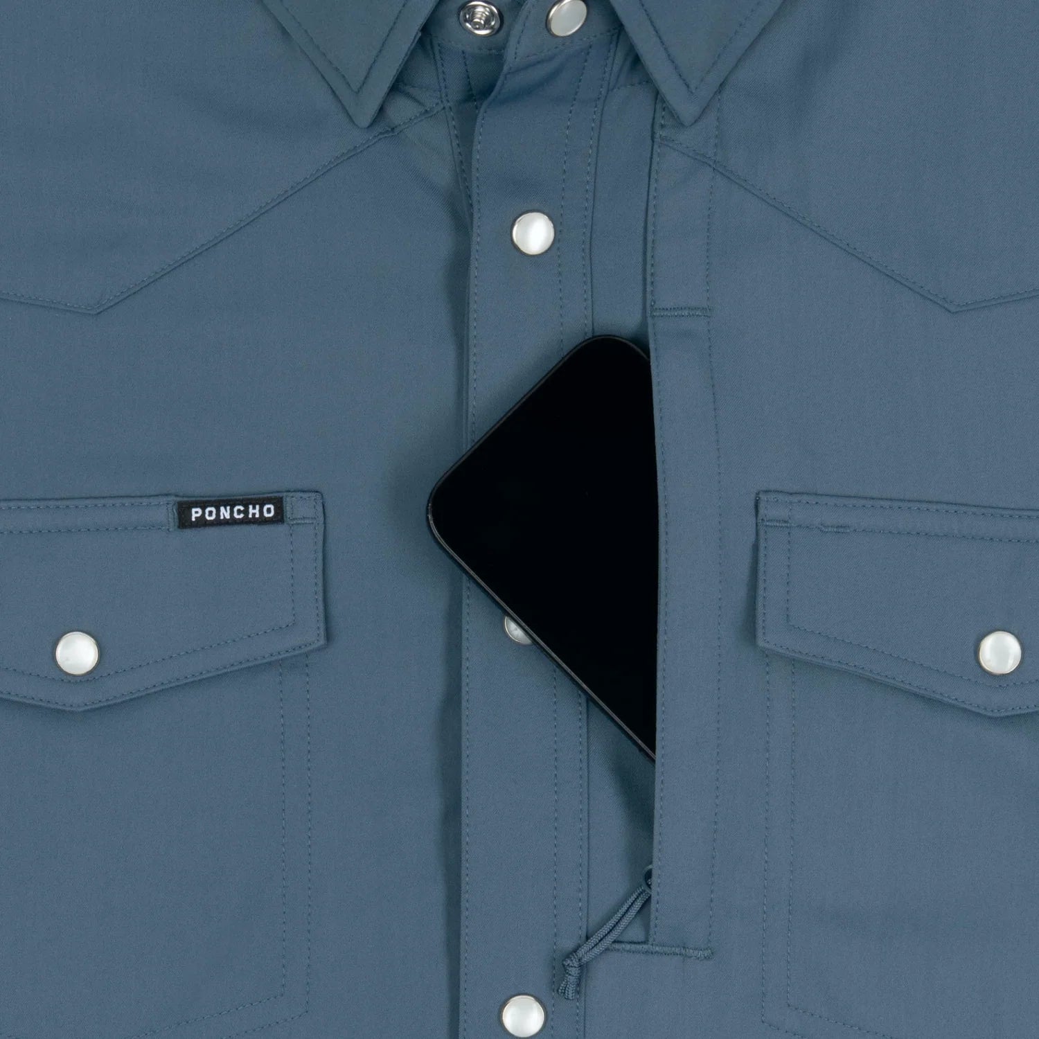 Poncho Outdoors The Dogtooth Short Sleeve Western Shirt