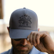 Poncho Outdoors Grey Eagle Trucker Hat