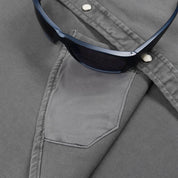 Poncho Outdoors Denim Western Shirt - The Falfurrias