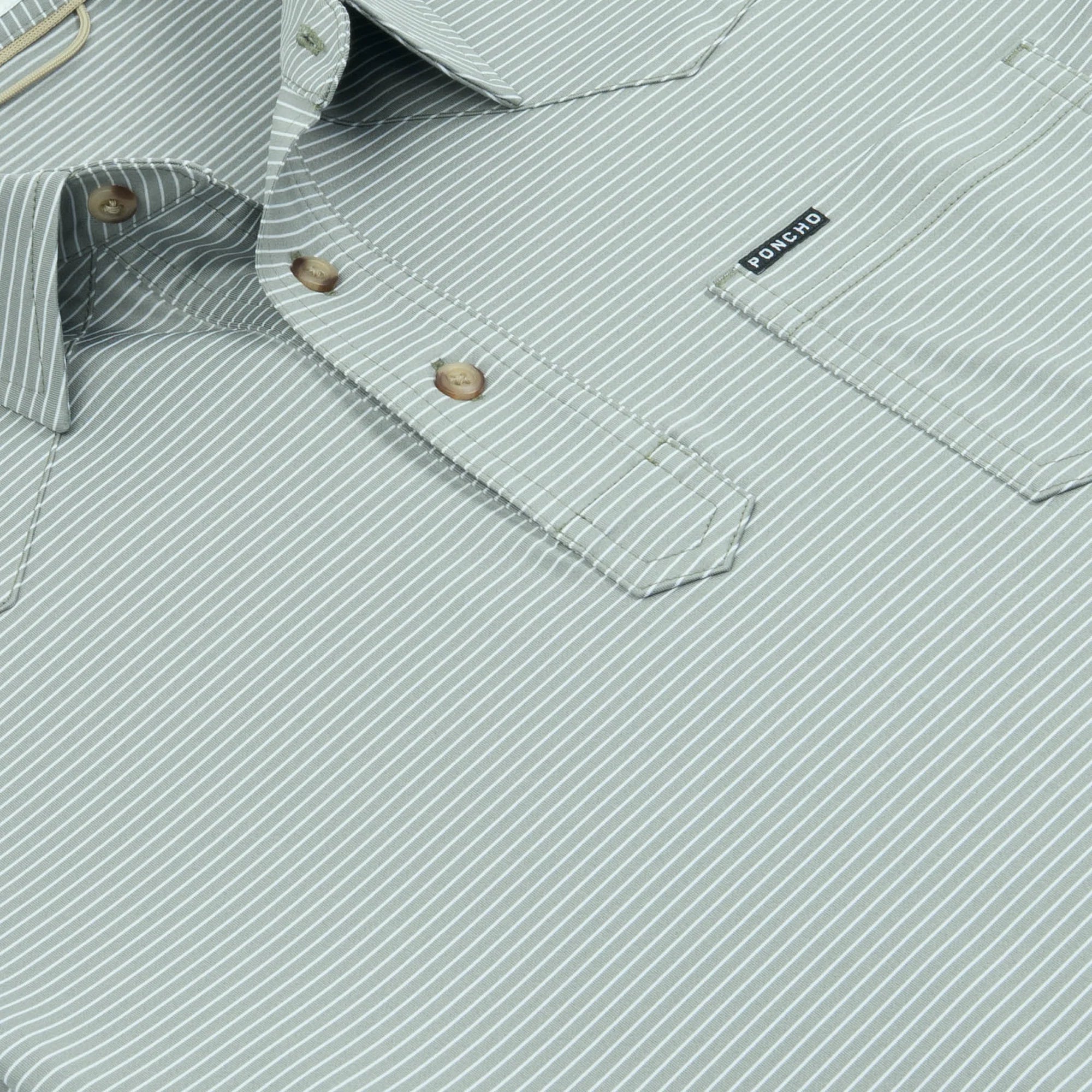 Poncho Outdoors Performance Polo Short Sleeve Shirt - The Farm to Market