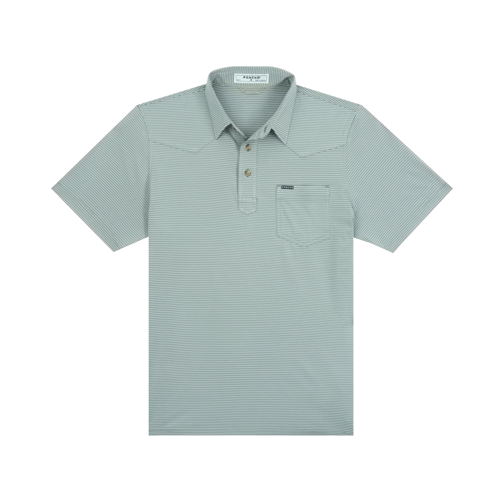 Poncho Outdoors Performance Polo Short Sleeve Shirt - The Farm to Market