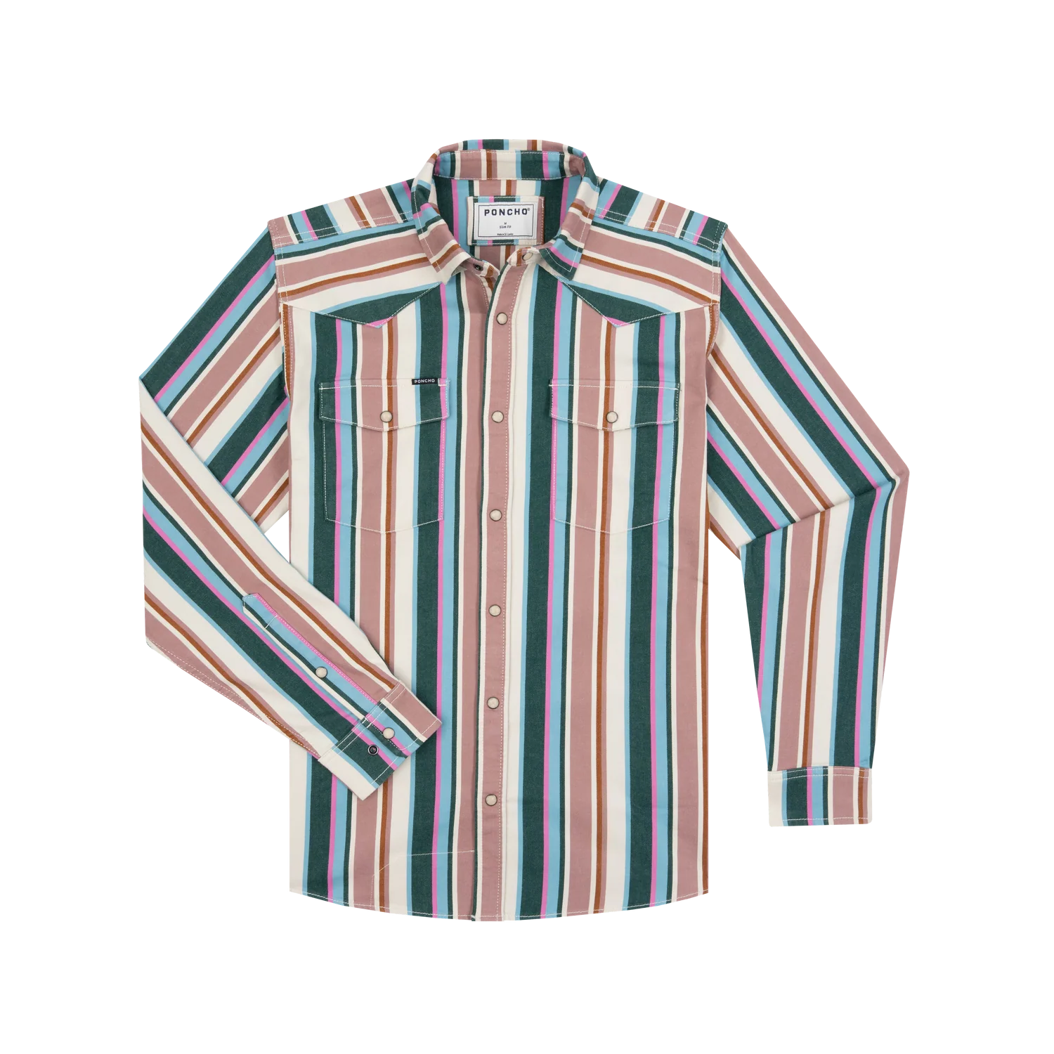 Poncho Outdoors The Frontman Long Sleeve Denim Shirt
