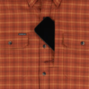 Poncho Outdoors Midweight Performance Flannel Shirt - The Hot Sauce