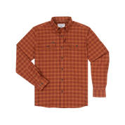 Poncho Outdoors Midweight Performance Flannel Shirt - The Hot Sauce