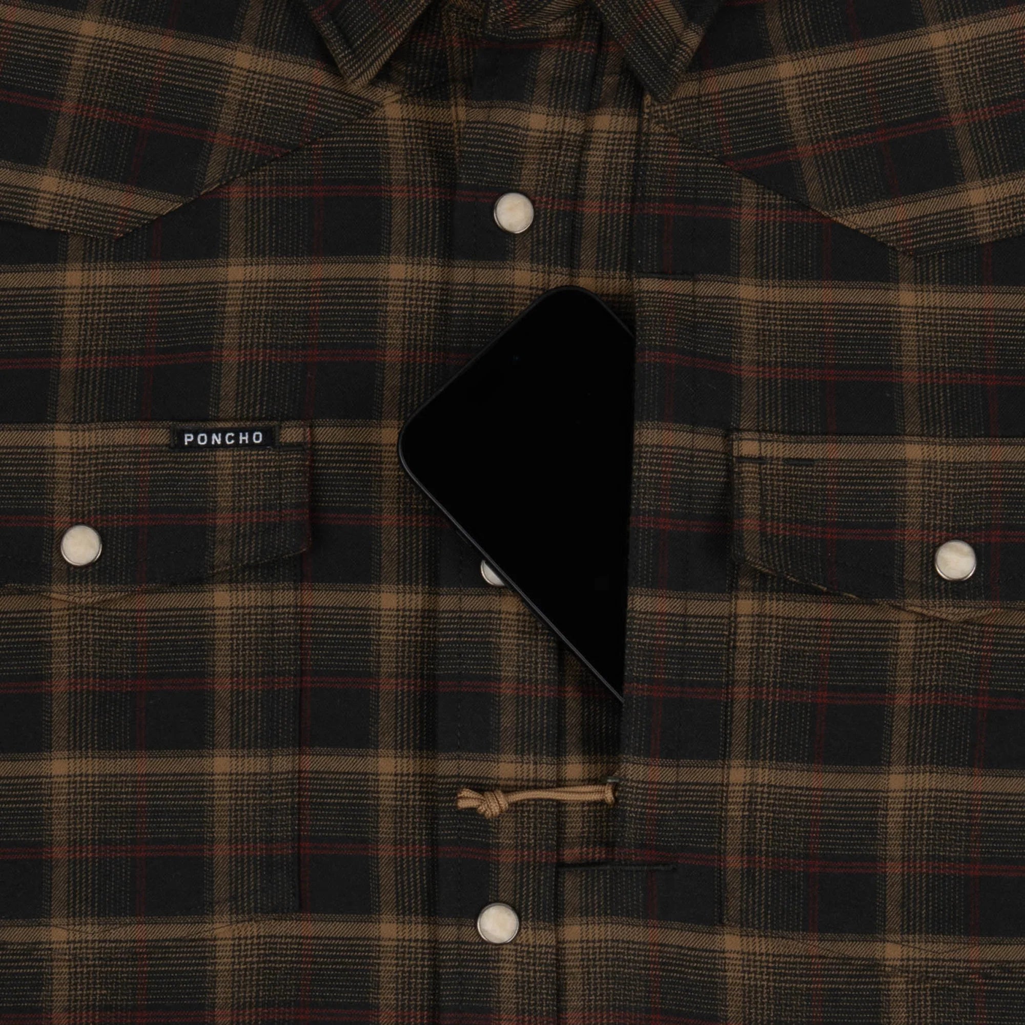 Poncho Outdoors Western Flannel - The John Colter