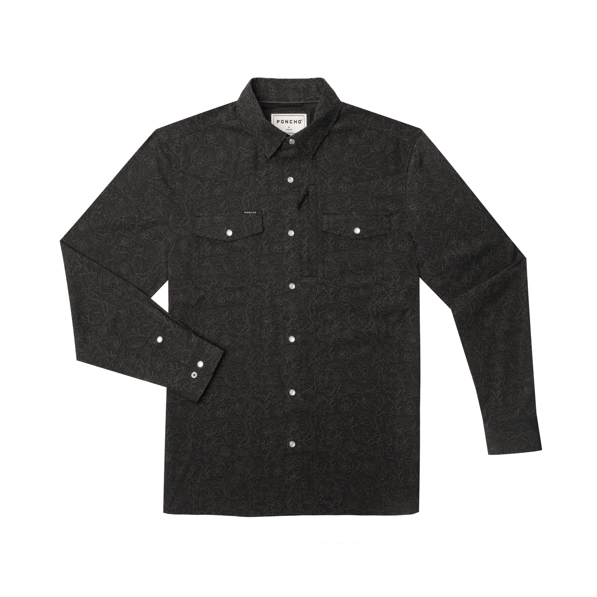 Poncho Outdoors Long Sleeve Western Shirt - The Pat Garrett