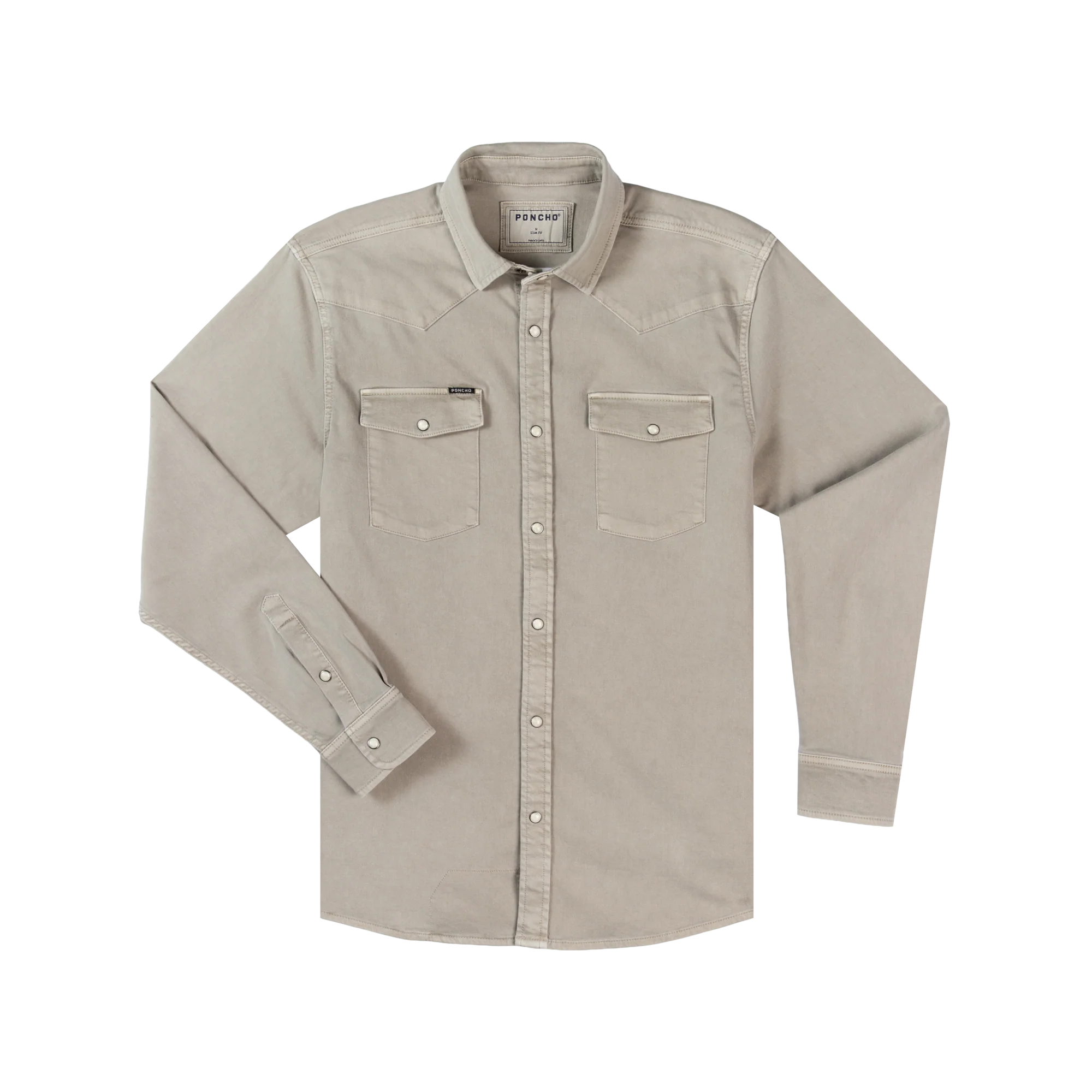 Poncho Outdoors Denim Western Shirt - The Stockton