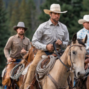 Poncho Outdoors Denim Western Shirt - The Stockton