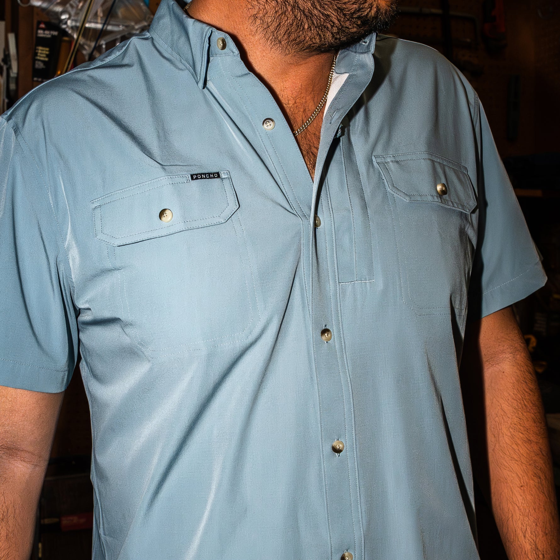 Poncho Outdoors The Ditch Plain Tuff-Thread Short Sleeve Shirt
