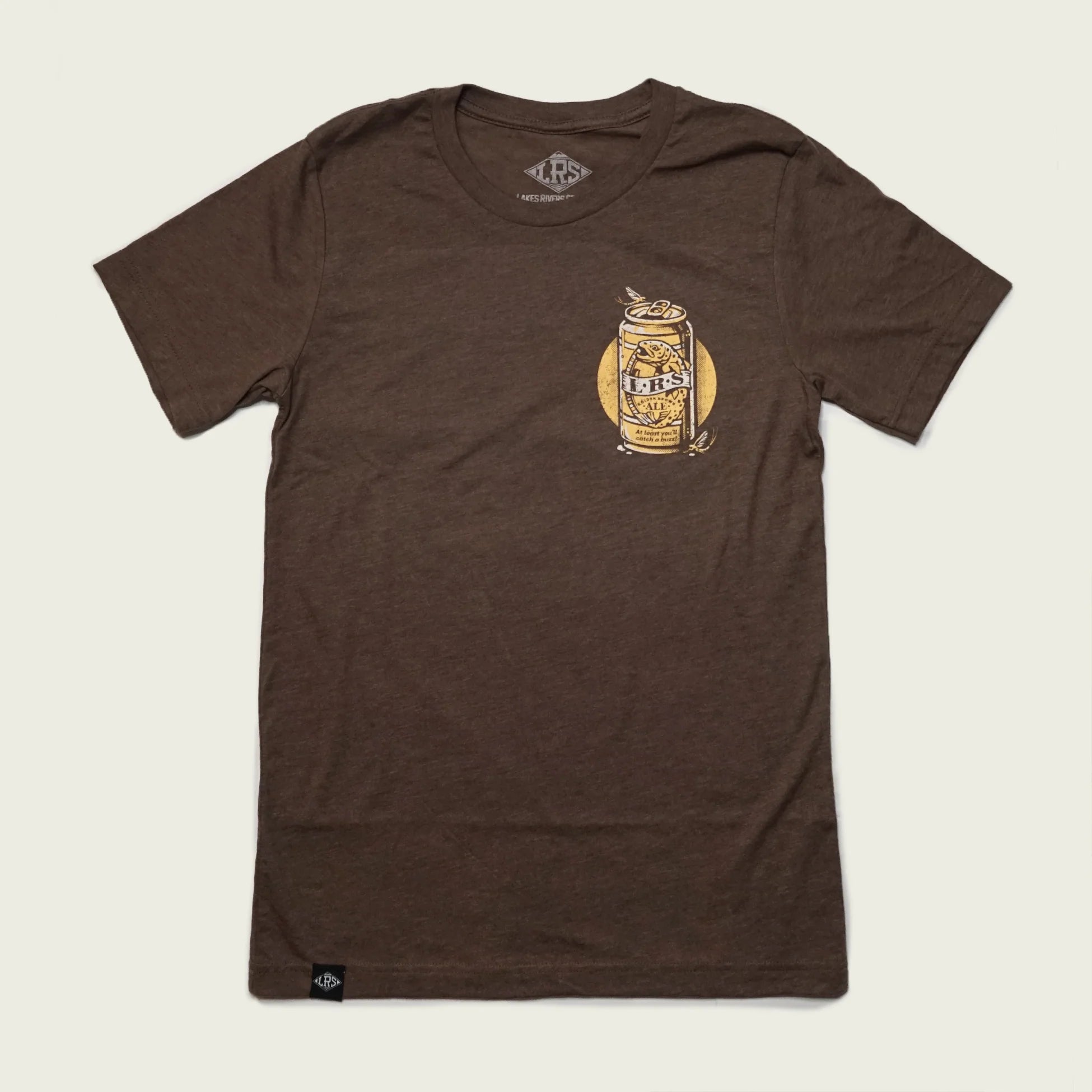 Lakes Rivers Streams Brown Ale Tee