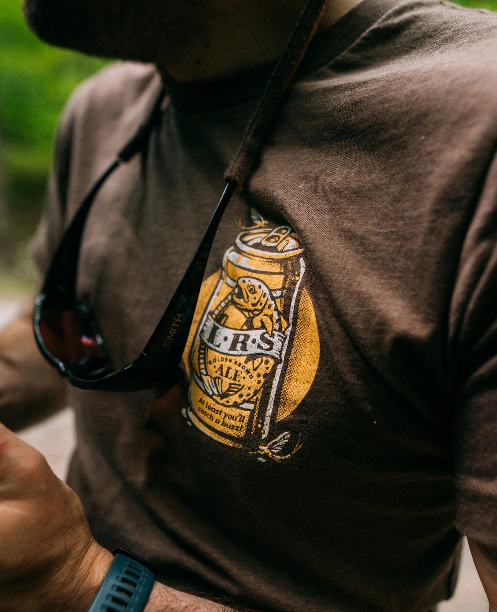 Lakes Rivers Streams Brown Ale Tee