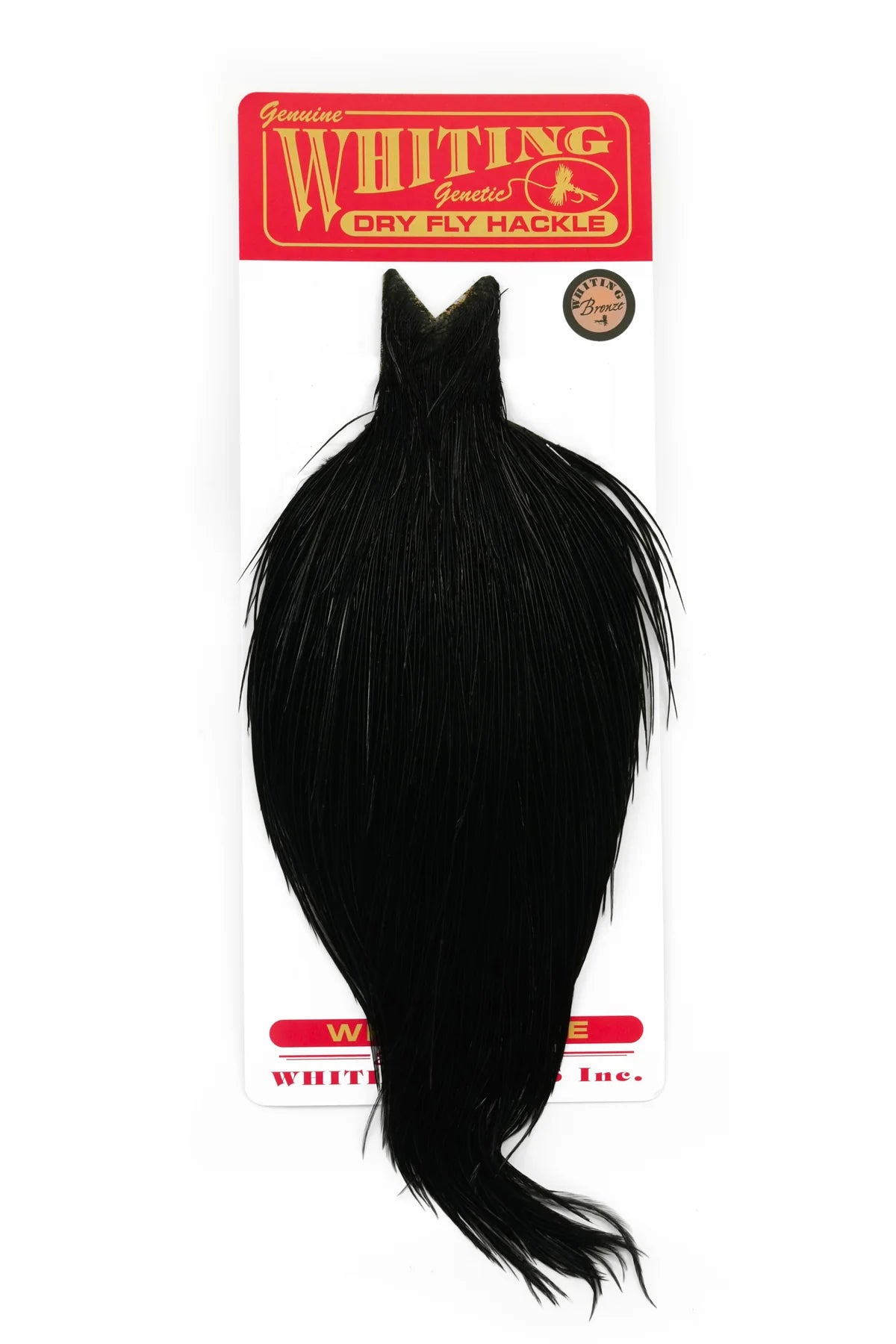 Whiting Farms Rooster Dry Fly Cape - Bronze Grade