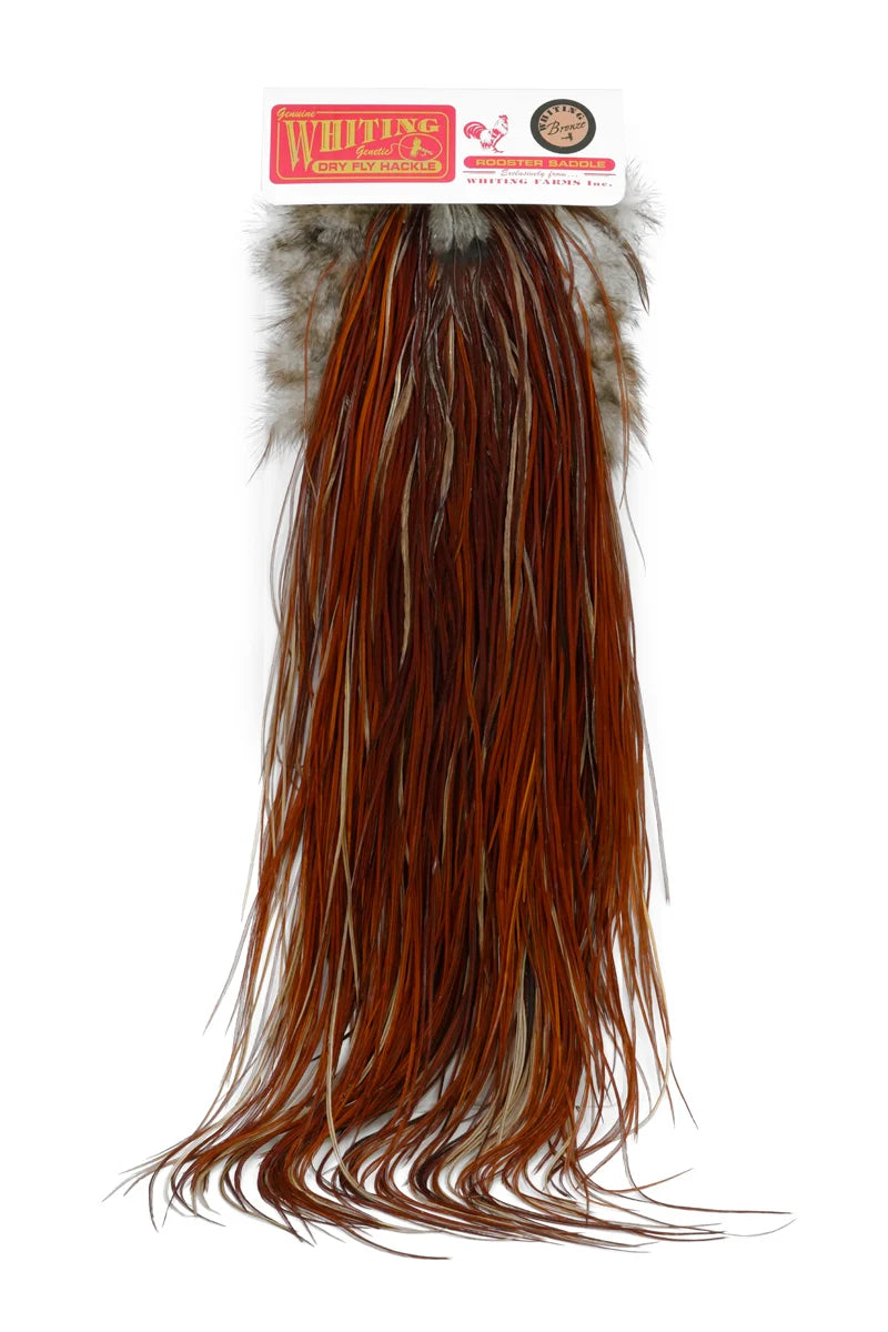 Whiting Farms Rooster Saddle - Bronze Grade