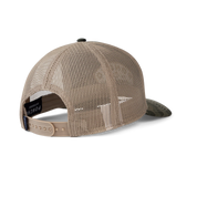 Poncho Outdoors Camo Wild and Free Trucker Hat
